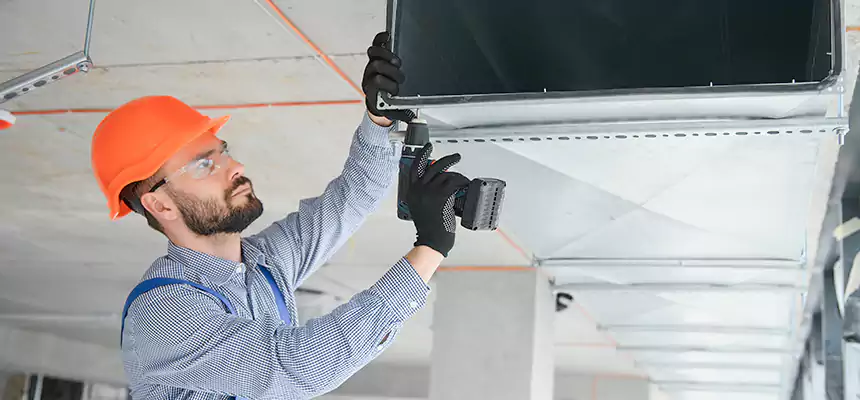 Roof Cap & Exterior Hood Lint Buildup Removal – Derby